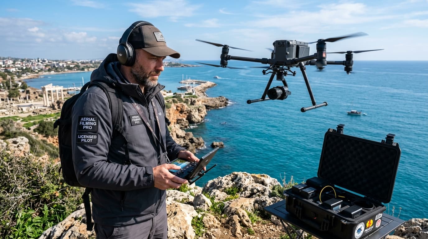 Manavgat uzman drone pilotu ve prodüksiyon saha ekibi